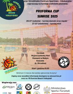 ProForma Cup 9 Sunrise 2025 - Damski